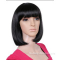 Fashion Daily Short BOB Black Straight Full Hair Wig WA29